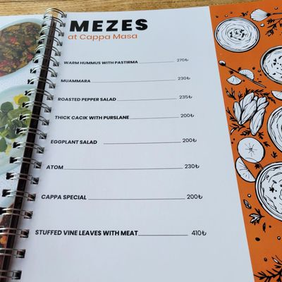 Menu photo 1 Cappa Masa Nevşehir, 50