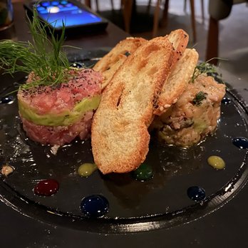 Gusto RistoBar - Tartare Salmone e Tonno - Italian Near Me - Doral, Florida Gusto RistoBar - Tartare Salmone e Tonno - Italian Near Me - Doral, Florida