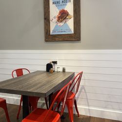 Mason’s Famous Lobster Rolls - Some of the seating