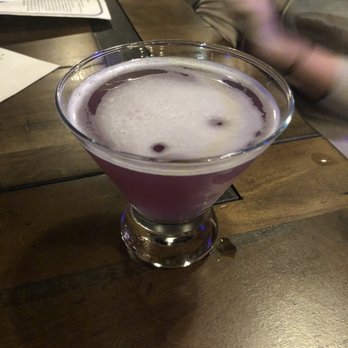 Bier Distillery - Lavender gin martini - Cocktail Bars Near Me - Comstock Park, Michigan