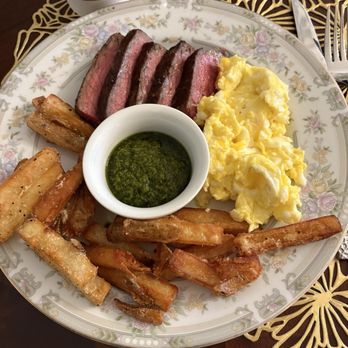 The Reserve at Hot Springs - Steak, scrambled eggs and potatoes - Hotels Near Me - Hot Springs, Arkansas