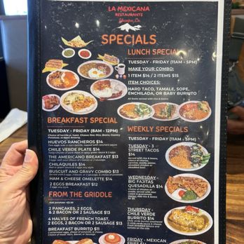 La Mexicana Restaurant - Menu - Breakfast & Brunch Near Me - Yucaipa, California La Mexicana Restaurant - Menu - Breakfast & Brunch Near Me - Yucaipa, California