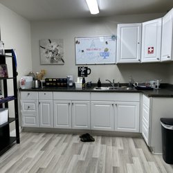 Embody Alternative Fitness - Break/kitchen area.