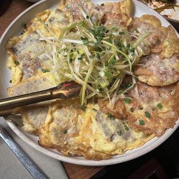 Nubiani - Squid and Beef Pancake - Korean Near Me - New York, New York Nubiani - Squid and Beef Pancake - Korean Near Me - New York, New York