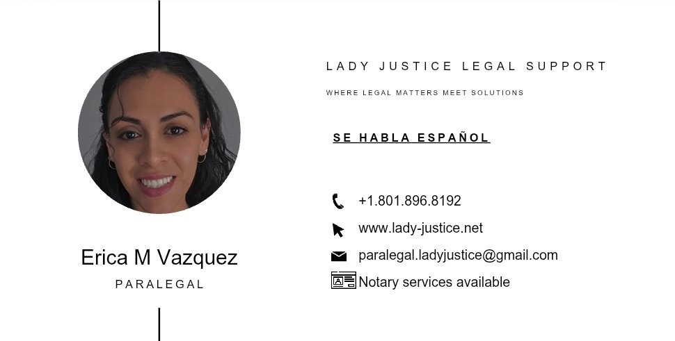 Lady Justice Legal Support - divorce attorney in Clearfield, UT