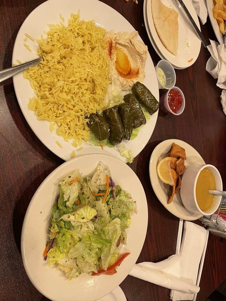 Food from Athena Greek & Lebanese Grill