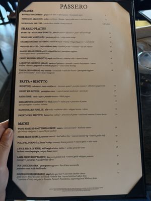 Menu photo 2 Passero Arlington Heights, IL Menu photo 2 Passero Arlington Heights, IL