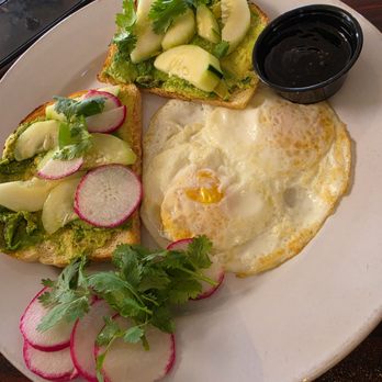 Roxanne's Cafe - Avocado toast and eggs . - Coffee & Tea Near Me - Ridgecrest, California Roxanne's Cafe - Avocado toast and eggs . - Coffee & Tea Near Me - Ridgecrest, California