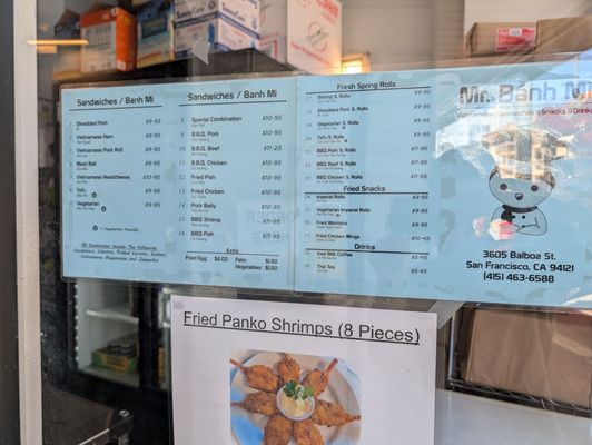 Menu photo 1 Mr Banh Mi San Francisco, CA Menu photo 1 Mr Banh Mi San Francisco, CA