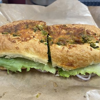 Rubicon Deli - whole rich boy with jalapeño jack bread | IG: @socalsnomnoms - Delis Near Me - San Diego, California