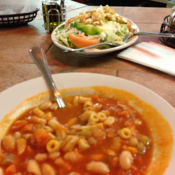 Cafe Italiano - Pasta Fagioli and tossed salad. - Italian Near Me - Salisbury, Maryland Cafe Italiano - Pasta Fagioli and tossed salad. - Italian Near Me - Salisbury, Maryland