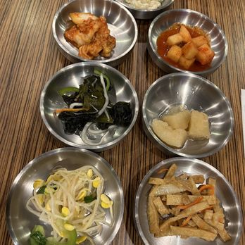 Gaon Korean Cuisine - Complimented side dishes - Chinese Near Me - Burnaby, British Columbia Gaon Korean Cuisine - Complimented side dishes - Chinese Near Me - Burnaby, British Columbia