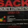 Sack Concrete Construction