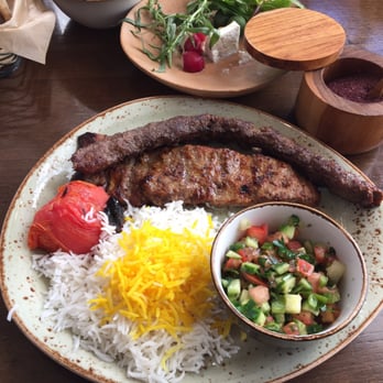 Rumi's Kitchen - Sultani Kabob combination - Persian/Iranian Near Me - Atlanta, Georgia Rumi's Kitchen - Sultani Kabob combination - Persian/Iranian Near Me - Atlanta, Georgia