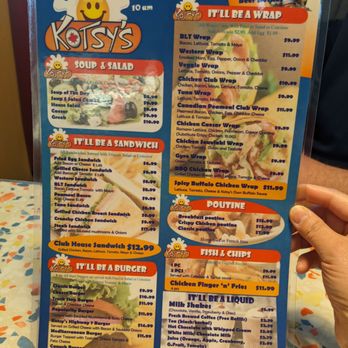 Kotsy's Restaurant - Some lunch options - Breakfast & Brunch Near Me - Vaughan, Ontario