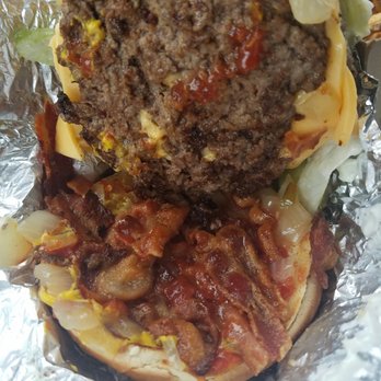 Five Guys - Bacon cheeseburger - Burgers Near Me - West Des Moines, Iowa