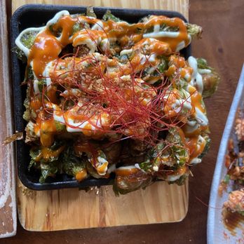 Tane Vegan Izakaya - brussel sprouts - Vegan Near Me - Berkeley, California