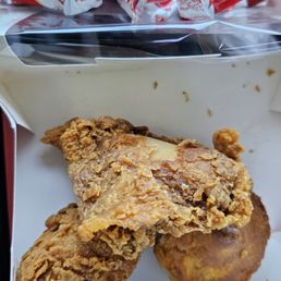 the inside of a box