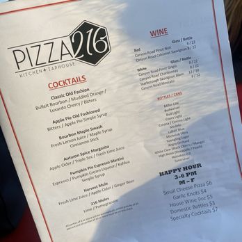 Pizza 216 - Menu as of 11 Oct. 2024 - Bars Near Me - Cleveland, Ohio Pizza 216 - Menu as of 11 Oct. 2024 - Bars Near Me - Cleveland, Ohio