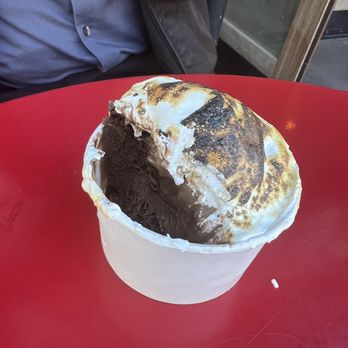 Milkbomb Ice Cream - Chocolate ice cream w torched fluff - Ice Cream & Frozen Yogurt Near Me - Berkeley, California