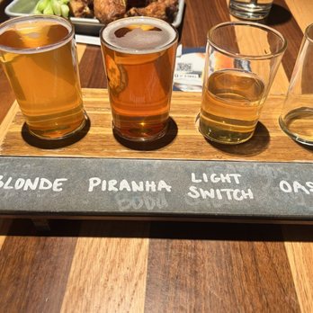 BJ's Restaurant & Brewhouse - Beer Flight - New American Near Me - Reno, Nevada BJ's Restaurant & Brewhouse - Beer Flight - New American Near Me - Reno, Nevada
