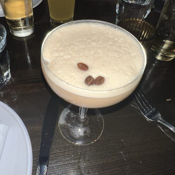 Prima - Espresso martini w/kahlua (can get with or without kahlua) - Wine Bars Near Me - Boston, Massachusetts Prima - Espresso martini w/kahlua (can get with or without kahlua) - Wine Bars Near Me - Boston, Massachusetts