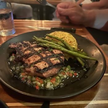 Blackfin Bistro - Grilled pork chop - Seafood Near Me - Key West, Florida