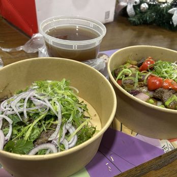 And Broth - Tai Lan Pho and Garlic noodles - Asian Fusion Near Me - Glendora, California