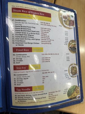 Menu photo 4 999 Phở Reno, NV