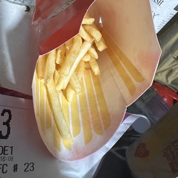 McDonald's - The LARGE fry is like a small fry. WHAT IN THE WORLD IS GOING ON?! - Burgers Near Me - Laguna Niguel, California McDonald's - The LARGE fry is like a small fry. WHAT IN THE WORLD IS GOING ON?! - Burgers Near Me - Laguna Niguel, California