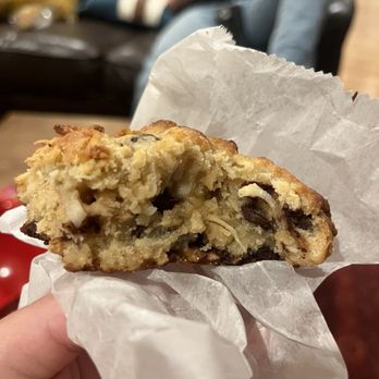 Levain Bakery - Caramel Coconut Chocolate Chip - Bakeries Near Me - New York, New York Levain Bakery - Caramel Coconut Chocolate Chip - Bakeries Near Me - New York, New York