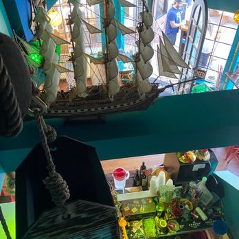 High Roller Tiki Lounge - Nautical decor meets tiki meets rockabilly! - Tiki Bars Near Me - Solvang, California