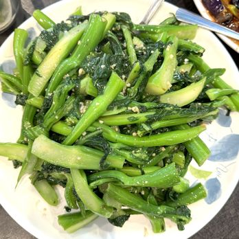 Hong Kong BBQ - Gailan or Chinese broccoli - Chinese Near Me - Los Angeles, California