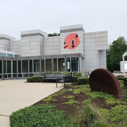Elmhurst Art Museum - Exterior of the museum