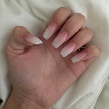Palm Nails - French Ombré by Michelle turned out great - Nail Salons Near Me - Las Vegas, Nevada Palm Nails - French Ombré by Michelle turned out great - Nail Salons Near Me - Las Vegas, Nevada
