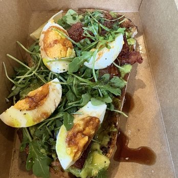 MoonGoat Coffee Roasters - Avocado Toast - Coffee Roasteries Near Me - Costa Mesa, California