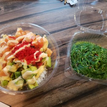 No1 Poke Bowl - Got the salmon bowl and seaweed salad. So good. Super FRESH!!! - Hawaiian Near Me - Fort Mill, South Carolina No1 Poke Bowl - Got the salmon bowl and seaweed salad. So good. Super FRESH!!! - Hawaiian Near Me - Fort Mill, South Carolina