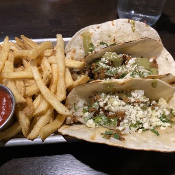 Square Roots - Smoked brisket tacos ($14) - Gastropubs Near Me - Crown Point, Indiana