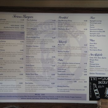 Fergburger - Menu - Burgers Near Me - Queenstown, OTA Fergburger - Menu - Burgers Near Me - Queenstown, OTA