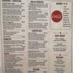 Nini's Kitchen - Menu