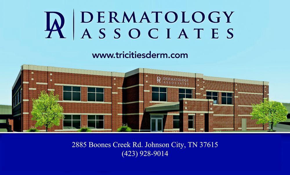 DERMATOLOGY ASSOCIATES Updated October 2024 2885 Boones Creek Rd, Johnson City, Tennessee