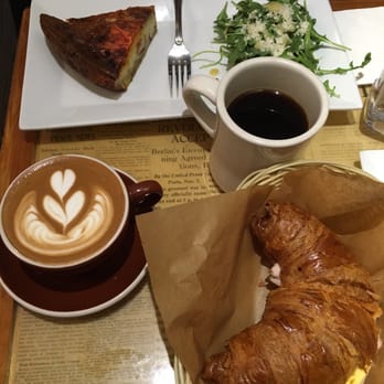 Thinking Cup - Think no further! If you seek a true coffee and cafe experience, then come here! Enjoyed the mocha, breakfast croissant, quiche. - Coffee & Tea Near Me - Boston, Massachusetts