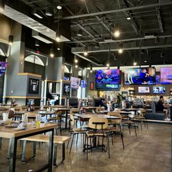 Buffalo Wild Wings - Bar and dining area at Buffalo Wild Wings in Covington.