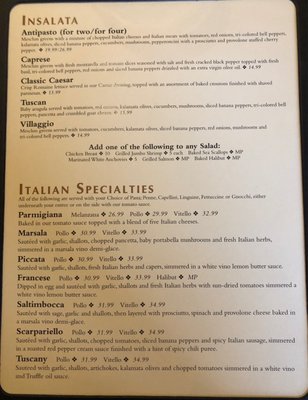 Menu photo 1 Villaggio Prime Bar and Grille Cotuit, MA