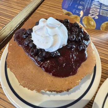 IHOP - Double Blueberry pancakes - Breakfast & Brunch Near Me - Chino, California