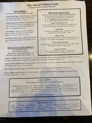 Menu photo 3 The Gin at Nolan Creek Belton, TX