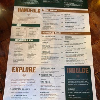 Tilted Kilt Pub & Eatery - Page one food - Pubs Near Me - Lexington, Kentucky Tilted Kilt Pub & Eatery - Page one food - Pubs Near Me - Lexington, Kentucky