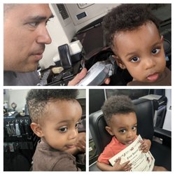 Hector The Barber - First haircut for baby boy