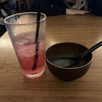 Komé - Miso Soup Prickly pear lemonade - Japanese Near Me - Austin, Texas Komé - Miso Soup Prickly pear lemonade - Japanese Near Me - Austin, Texas