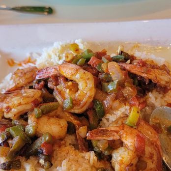 La Rumba - Shrimp Veracruz, chicken tostados and a skinny Margarita. Heaven!! - Mexican Near Me - Crestview, Florida